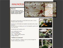 Tablet Screenshot of magnoliaguesthouse.co.za